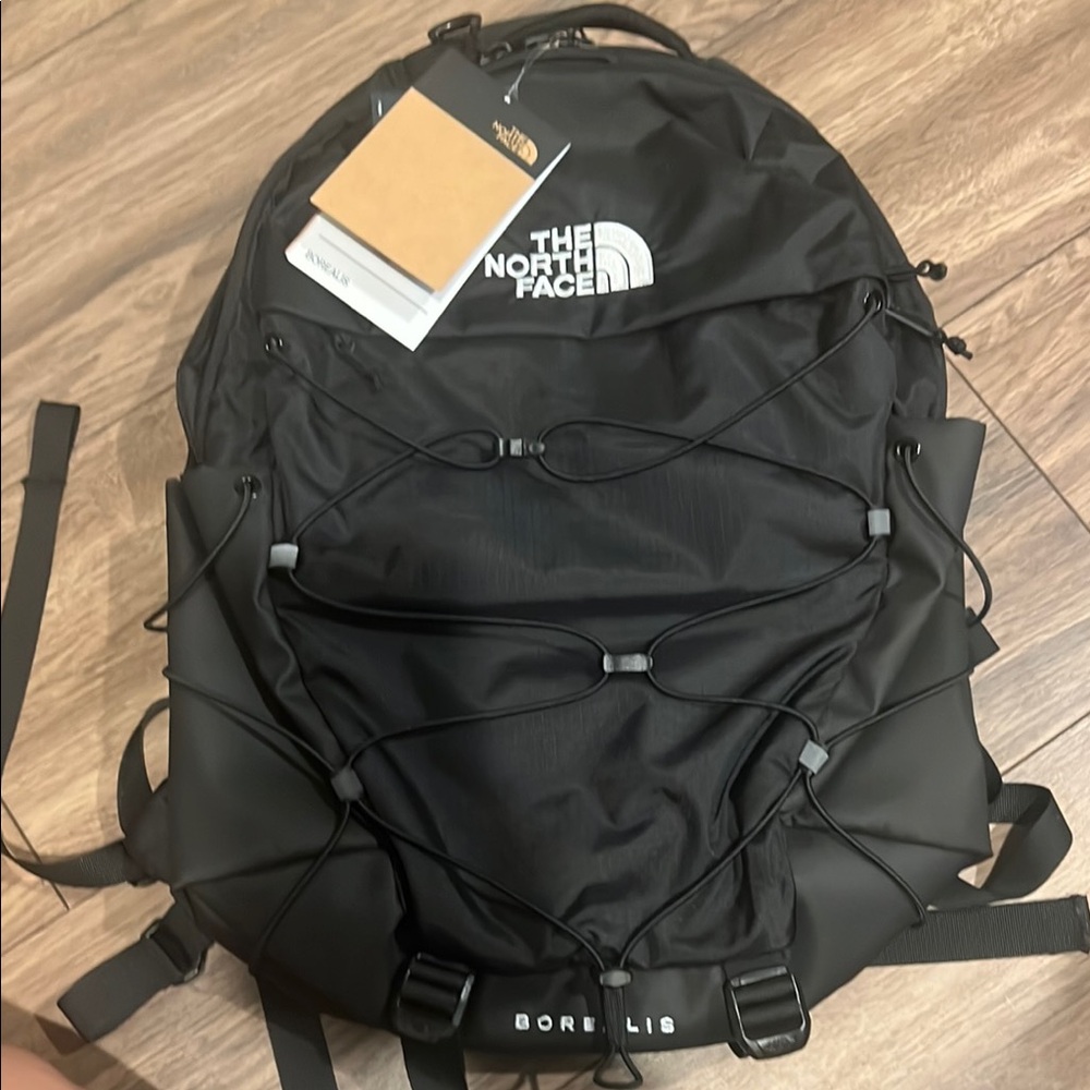 The North Face Black Backpack Rugged Outdoor Style